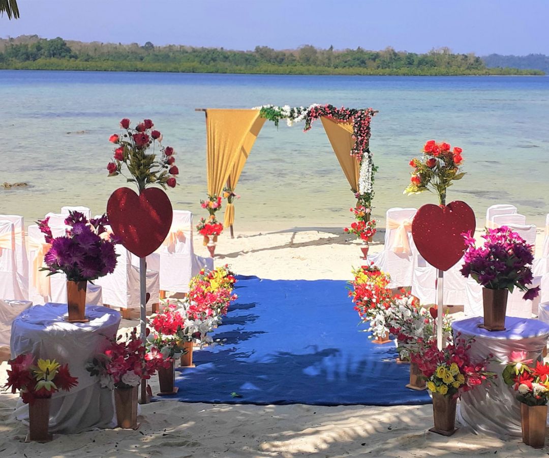 Destination Beach Wedding At Havelock Island