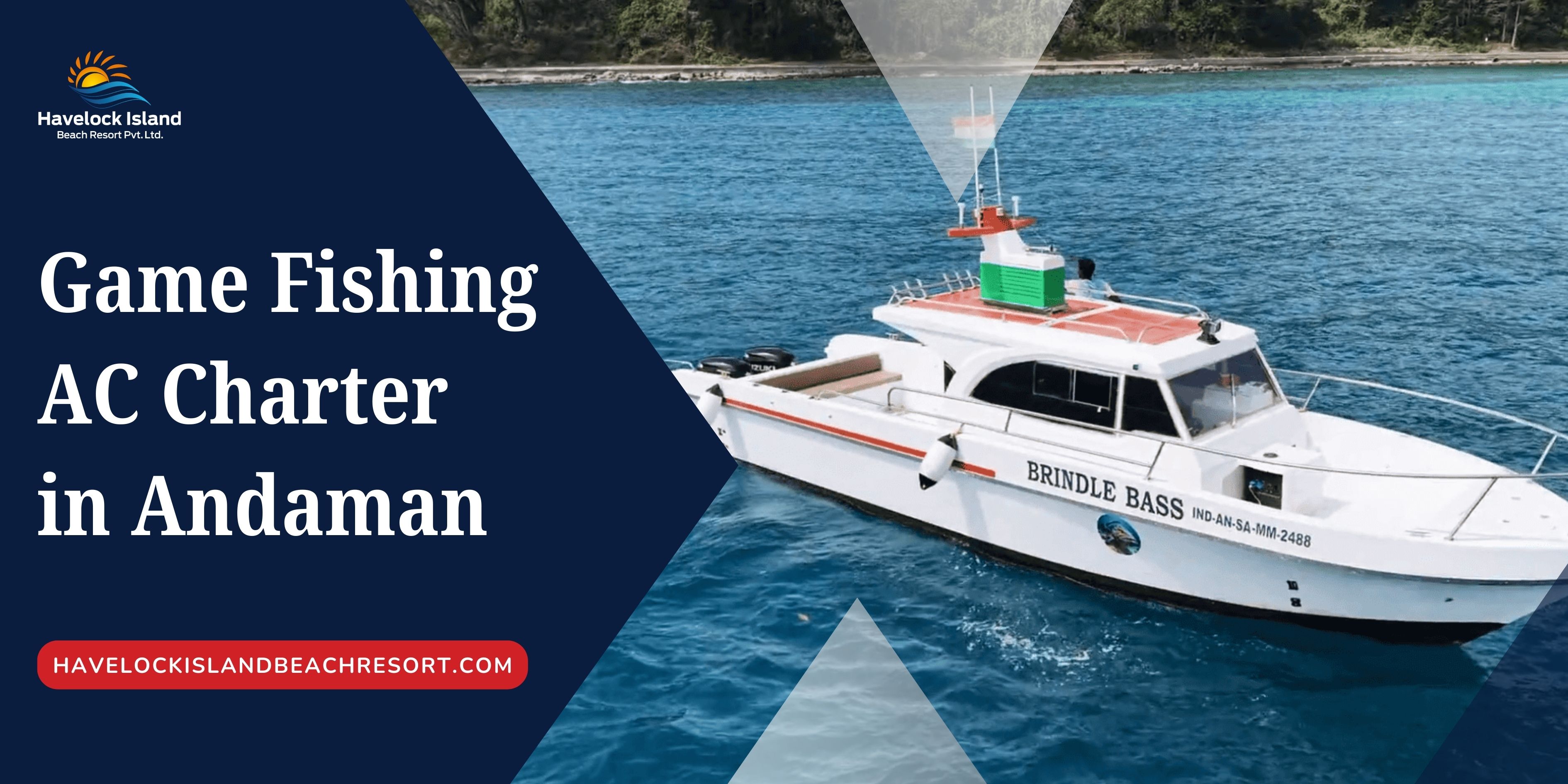 Game Fishing AC Charter in Andaman