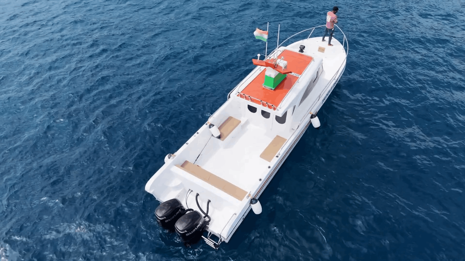 Private charter boat