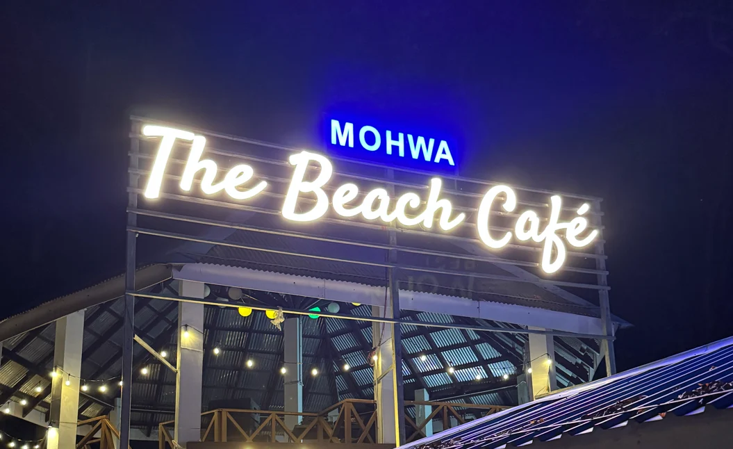 Mohwa Cafe - best beachside cafe in India