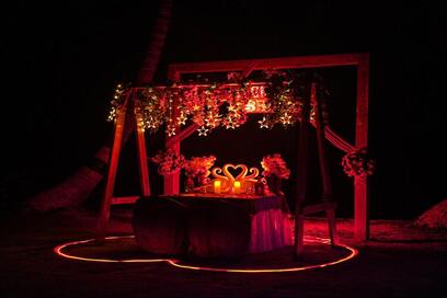 Deluxe Cottage with Candle Light Dinner- Twinkle setup