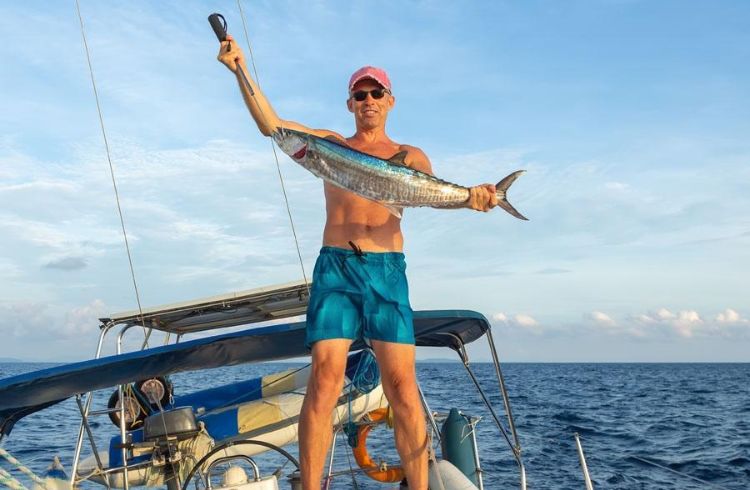 Fishing in Barren Island