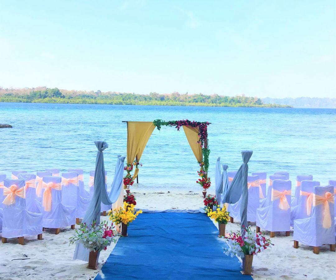 Beach Wedding in Havelock Island